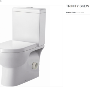 Sydney TRINITY SKEW Toilet Suite Australia
